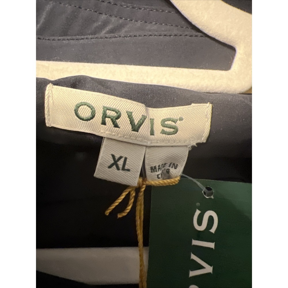 Orvis Navy Florence‎ Travel Dress NWT Size XL Long Sleeve Pack & Go Polygiene - Picture 10 of 13